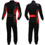 Black / Red Go-Kart Car Driver Racewear Costume Explicit Pro