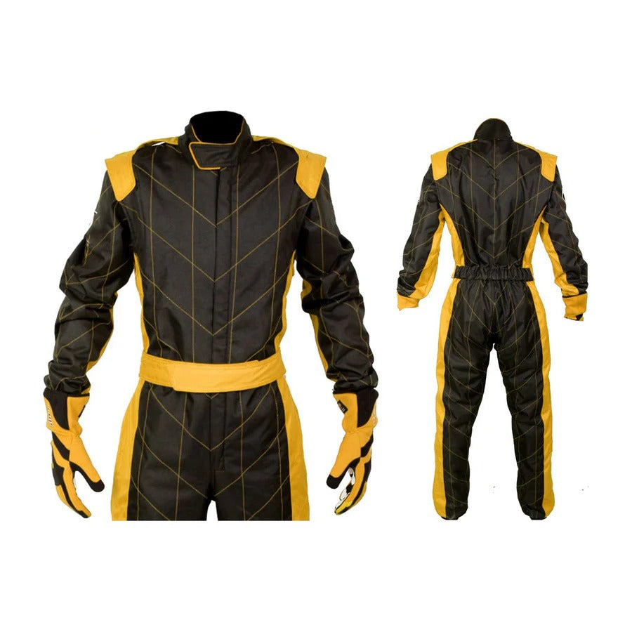 Karting Racing Suit - Brown Explicit Pro