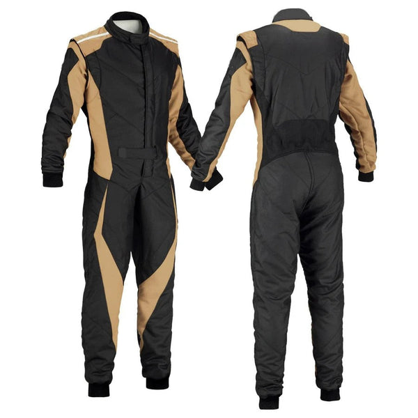 Plain Black Go Kart Racing Costume Explicit Pro