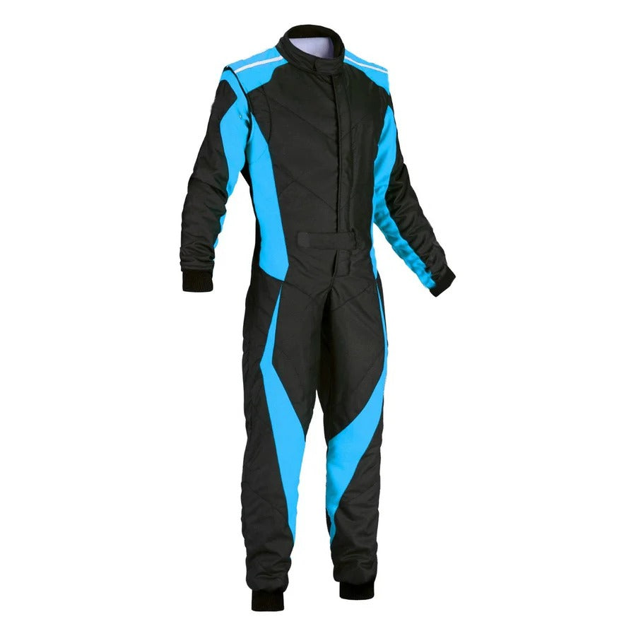 Black and Blue Go-Kart Driver Racing Costume Explicit Pro