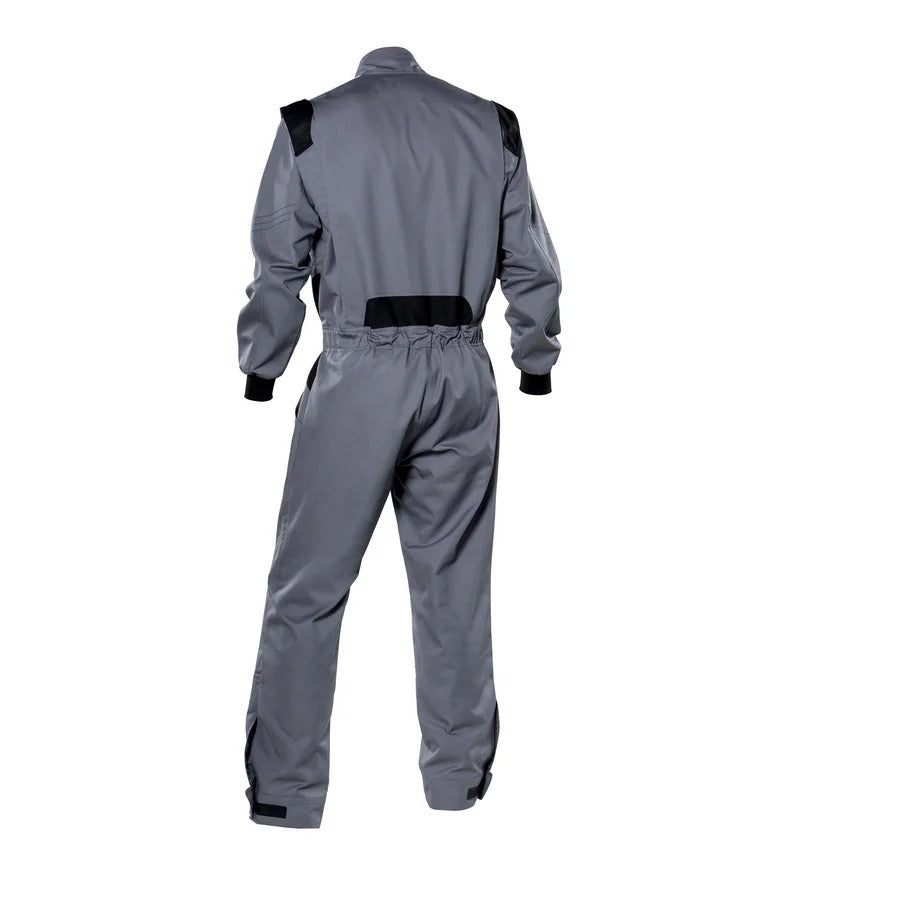 Go Kart Gray Custom Racing Suit Explicit Pro