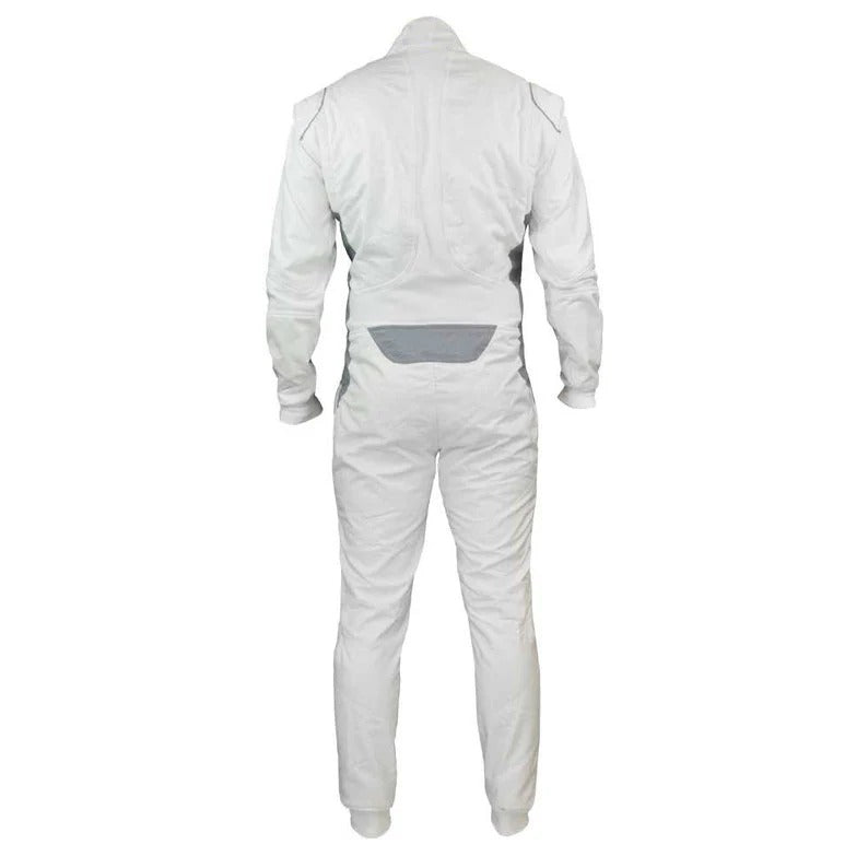 White Karting Racing Costume Explicit Pro