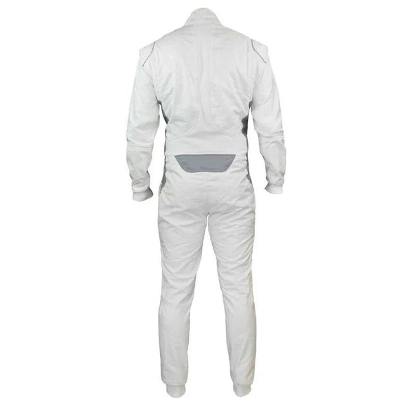 White Karting Racing Costume Explicit Pro