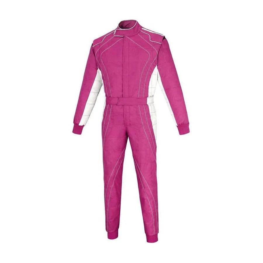 Pink Go-Kart Driver Racing Costume Explicit Pro