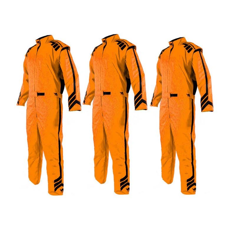 Orange Racing Suit for Go Karting Explicit Pro