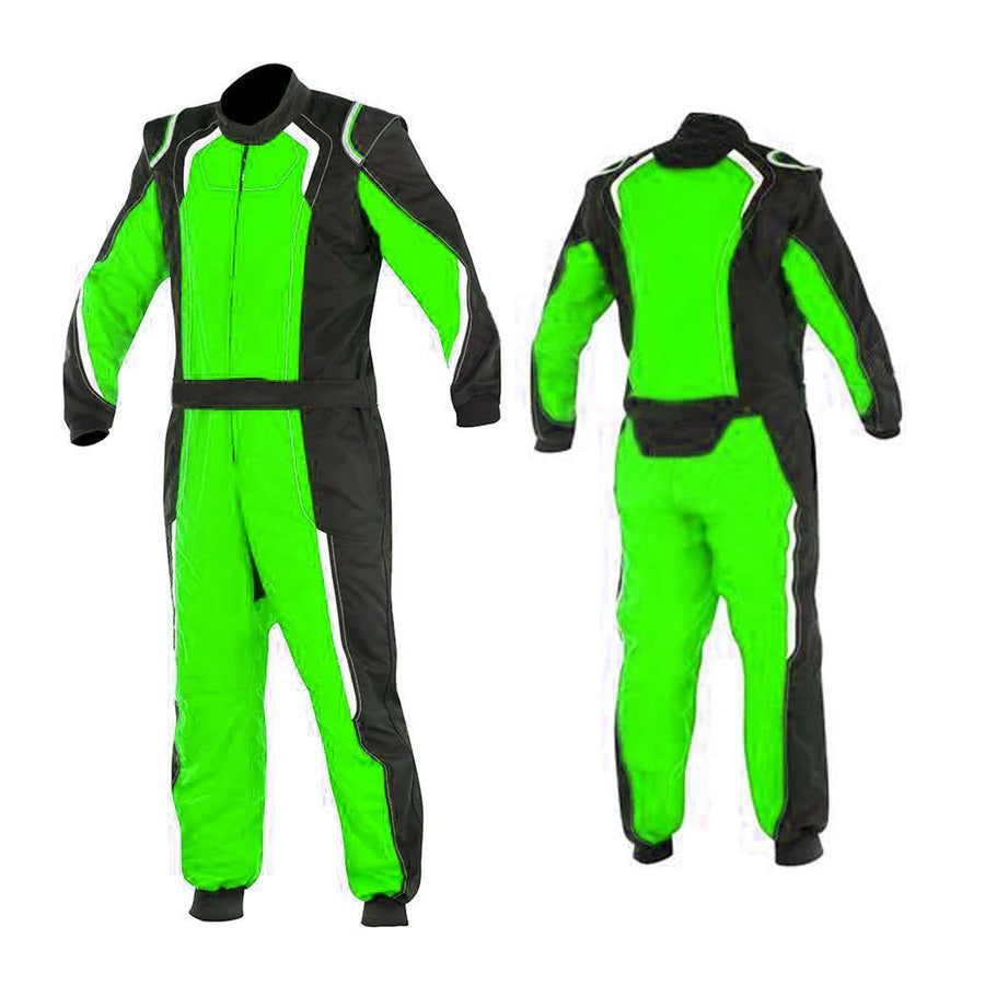 Green Custom Go Kart Racing Suit Explicit Pro Main image