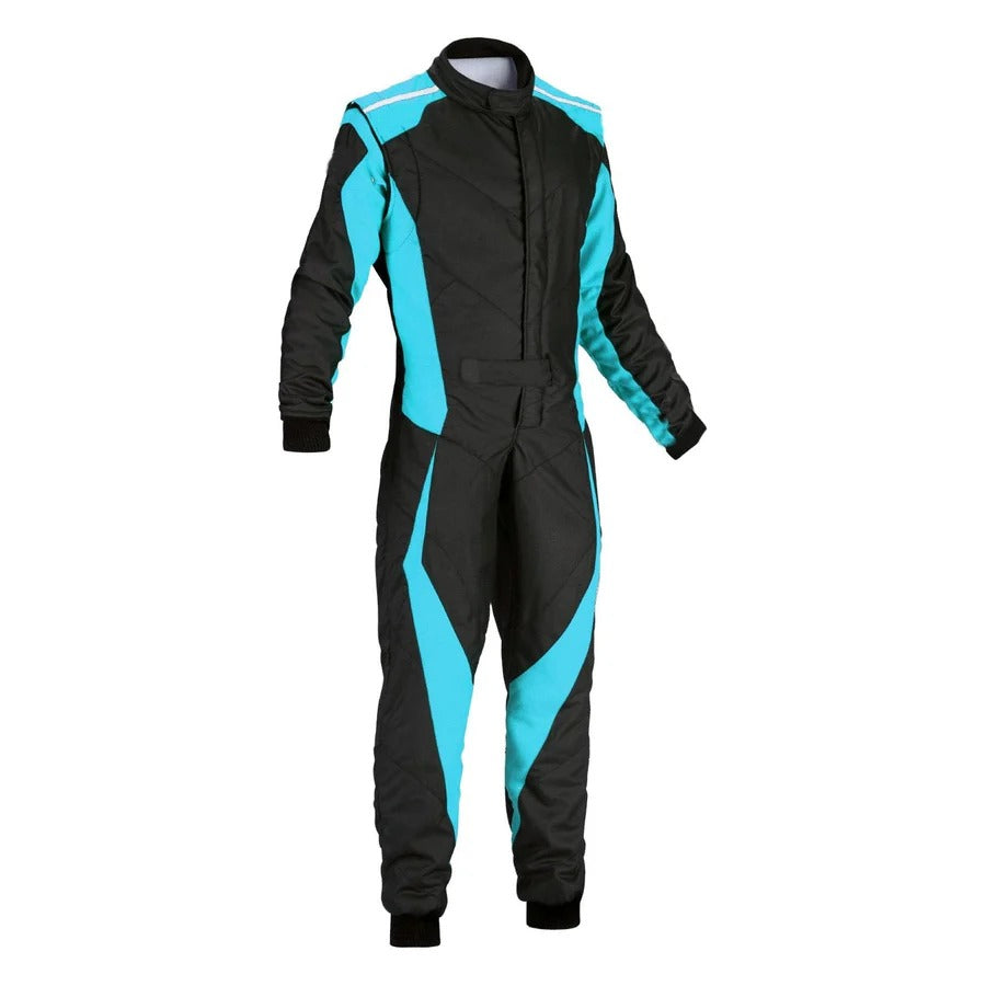 Custom Go-Kart Racing costume Black & Blue Secondary image