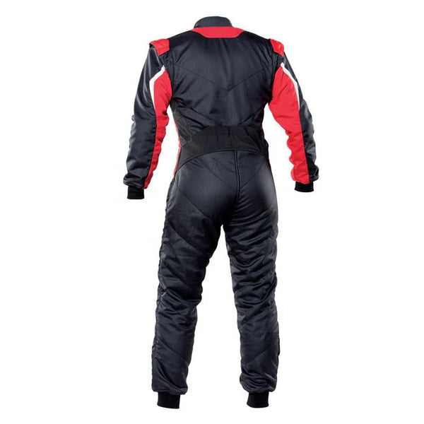Red ,Black Custom Go Kart Racing Suit Explicit Pro