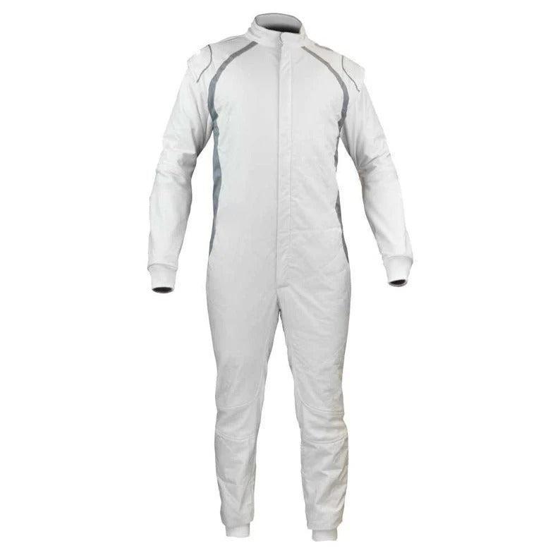 White Karting Racing Costume Explicit Pro