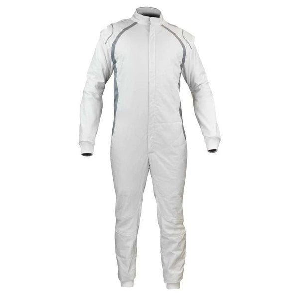 White Karting Racing Costume Explicit Pro