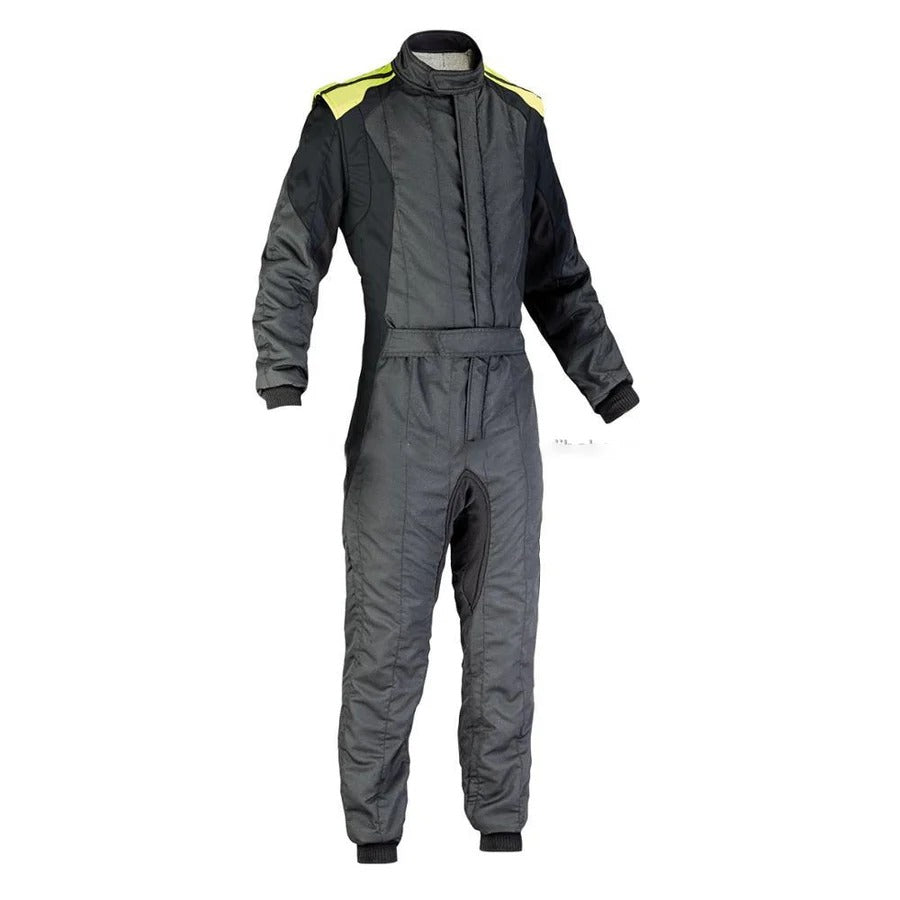 Karting Gray Cordura One Piece Race Suit Explicit Pro