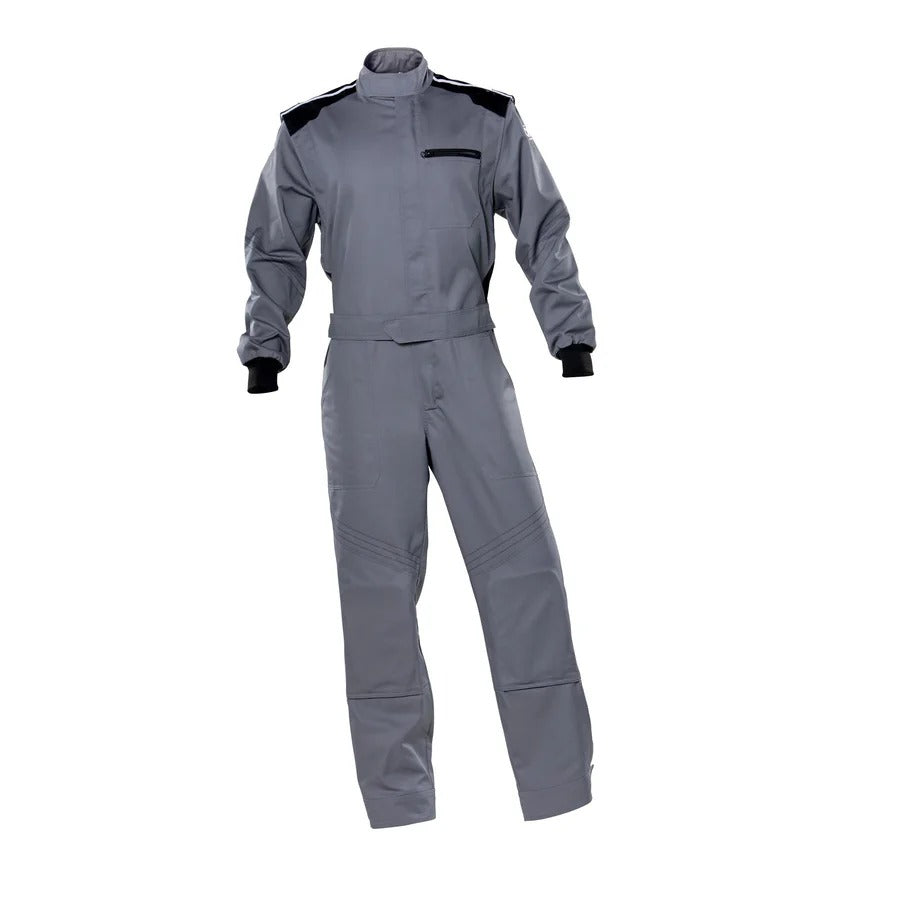 Go Kart Gray Custom Racing Suit Explicit Pro
