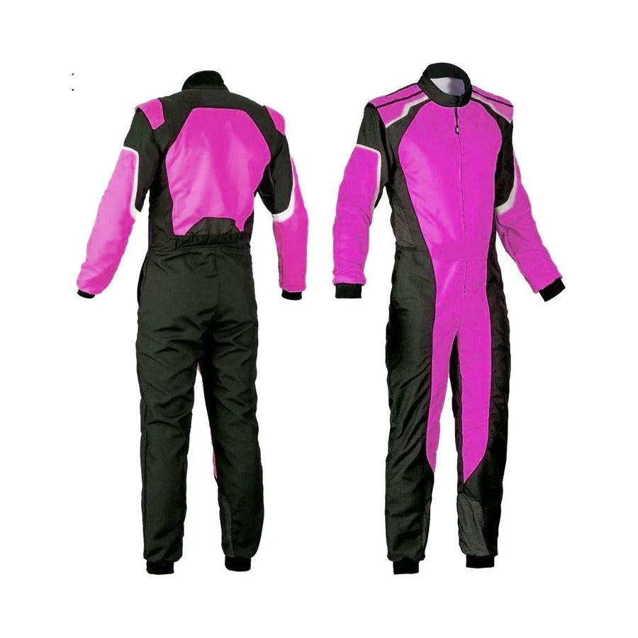 Medium Orchid & Black Go Kart Racing Suit Explicit Pro Main image