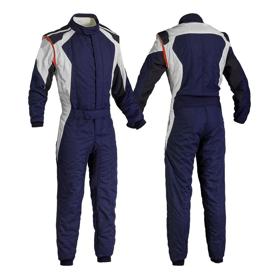 Go-Kart Driver Racing Gear - Navy / White Explicit Pro Main image
