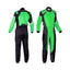 Plain Green Go Kart Racing Suit Explicit Pro