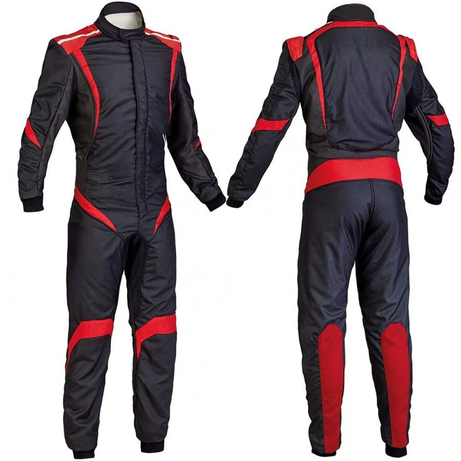 Black / Red Go-Kart Racing Costume Explicit Pro Main image