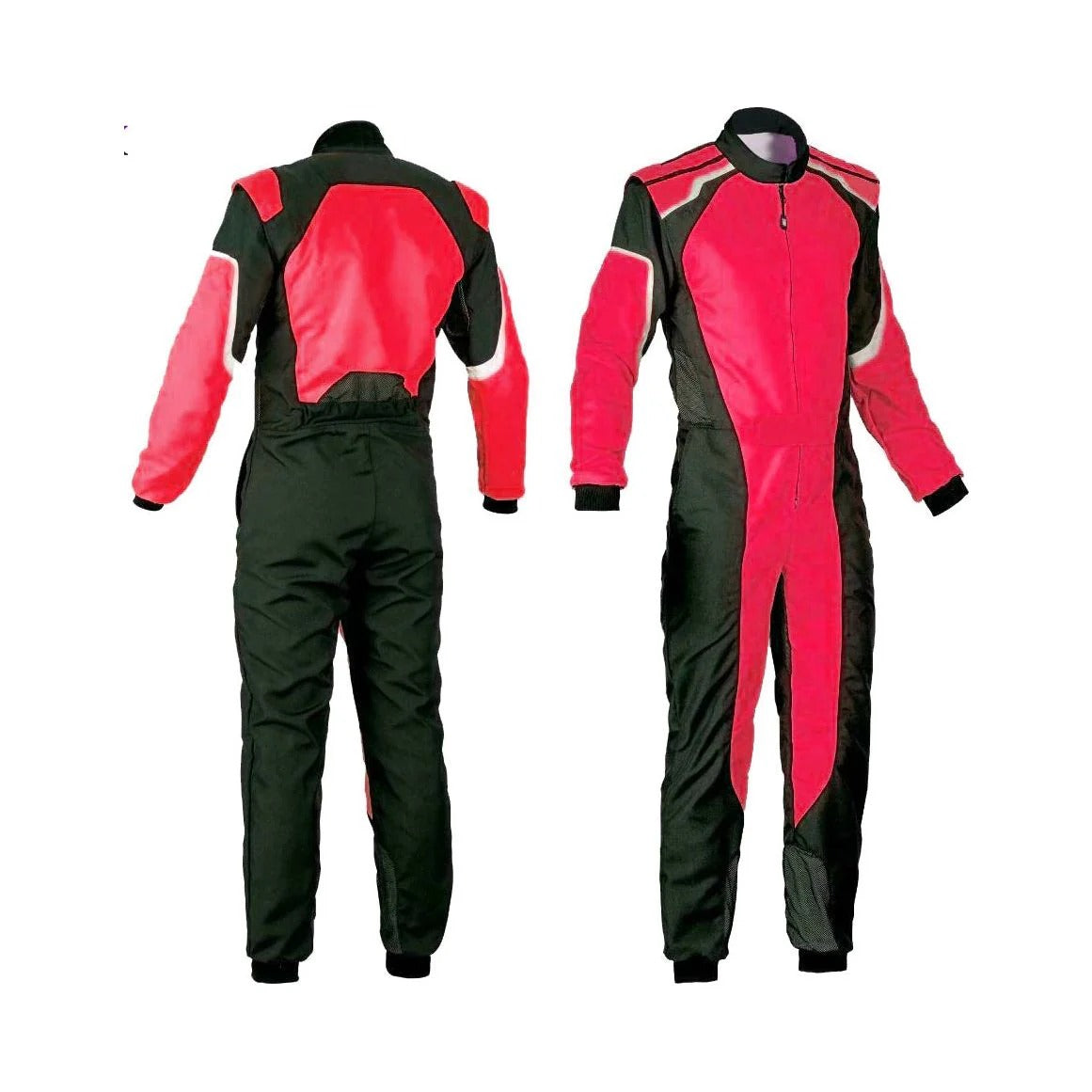 Plain Red Go Kart Racing Suit Explicit Pro