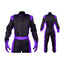 Black / Violet Go-Kart Racing Costume Explicit Pro