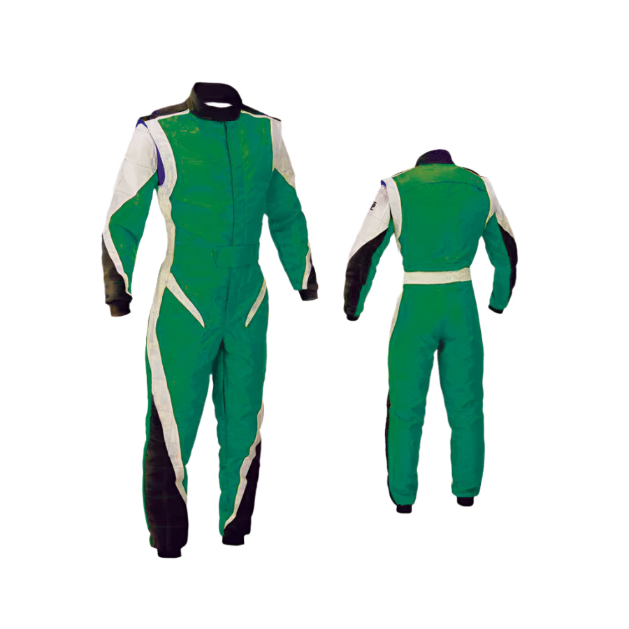 Green Racing Suit for Go Karting Explicit Pro Main image
