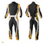 Black / Gold Go-Kart Car Race Wear Explicit Pro