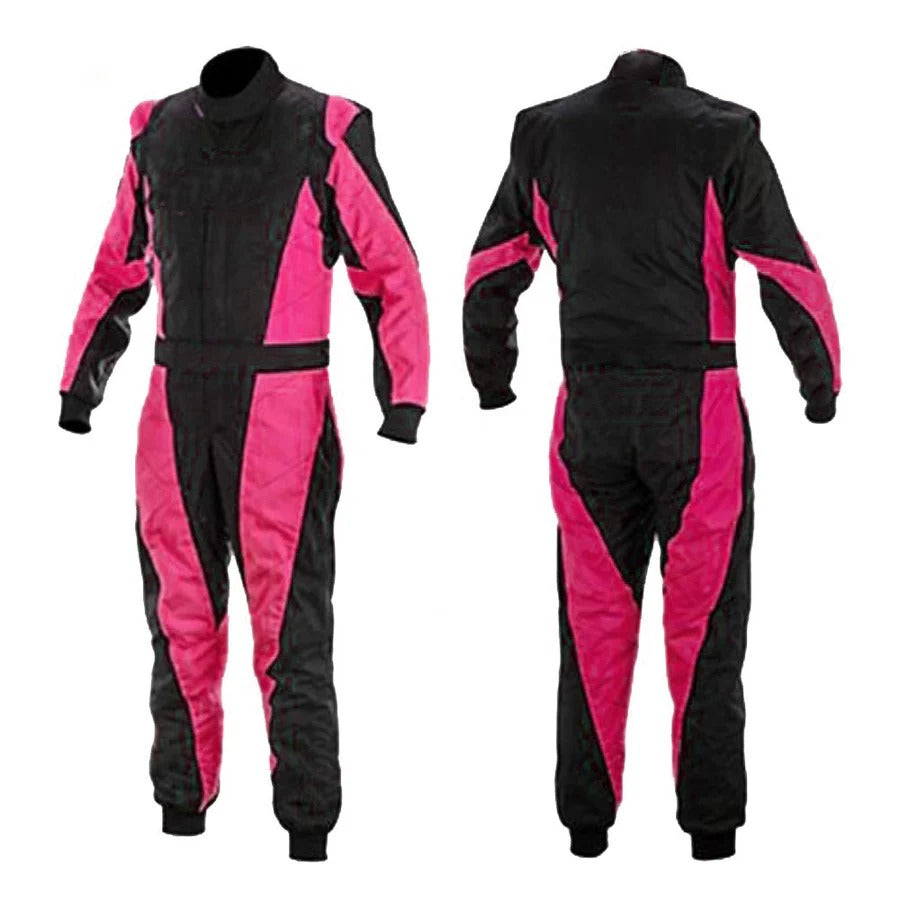 Black & Pink Custom Go Kart Racing Outfit Explicit Pro Main image
