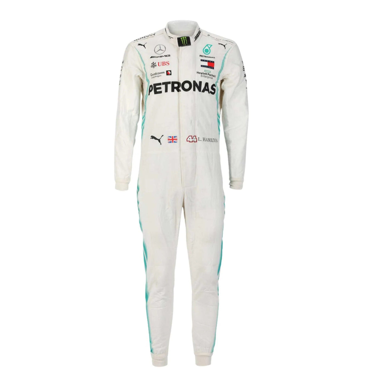 2019 Lewis Hamilton F1 Racing Suit Explicit Pro