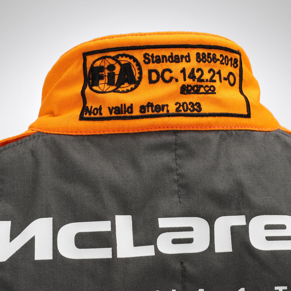 2023 Lando Norris 'Triple Crown' Spanish GP F1 Racing Suit Explicit Pro