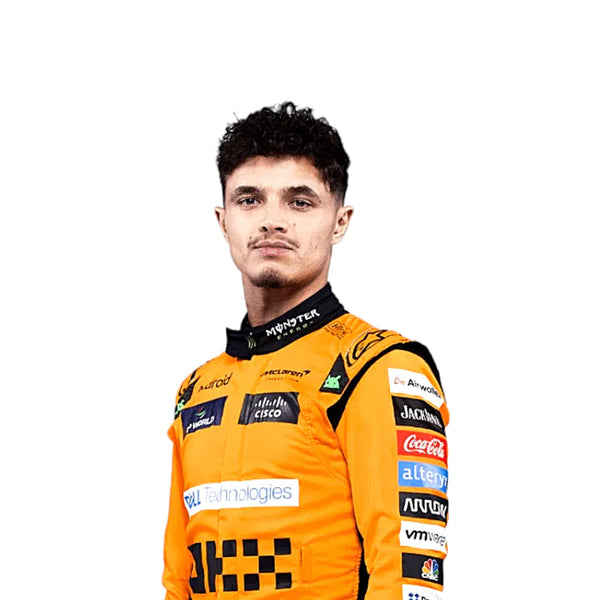 2024 F1 Racing Costume Worn by Lando Norris & Oscar Piastri Explicit Pro