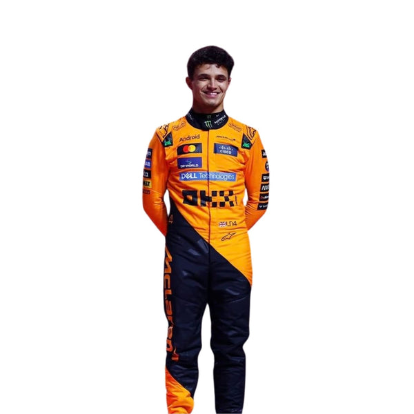 2025 F1 Racing Costume Worn by Lando Norris & Oscar Piastri Explicit Pro