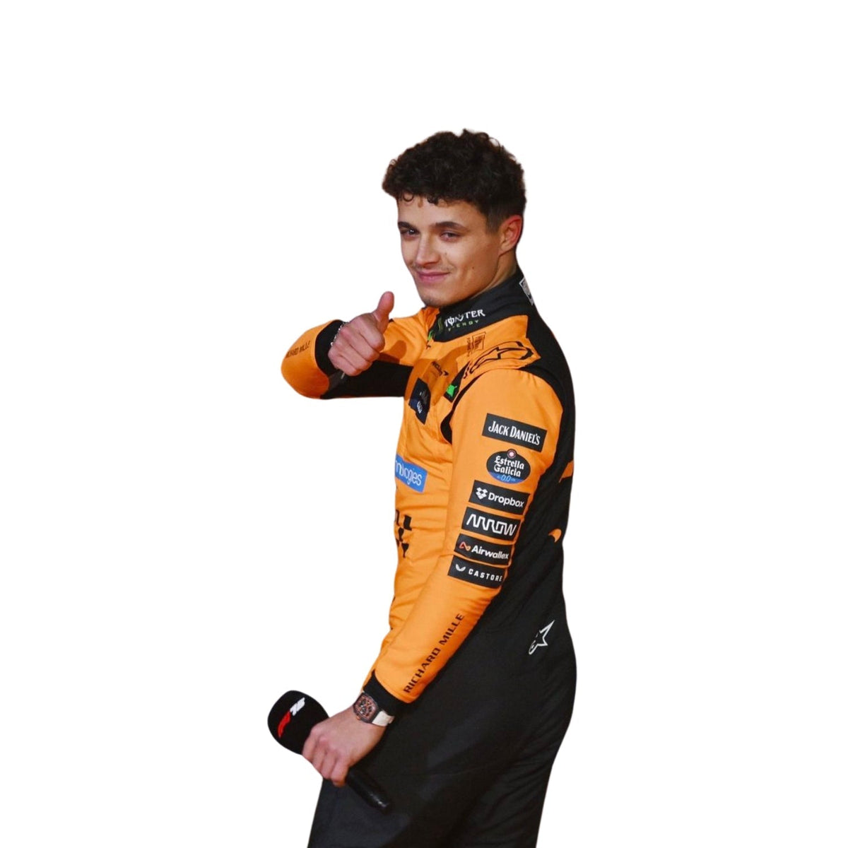 2025 F1 Racing Costume Worn by Lando Norris & Oscar Piastri Explicit Pro