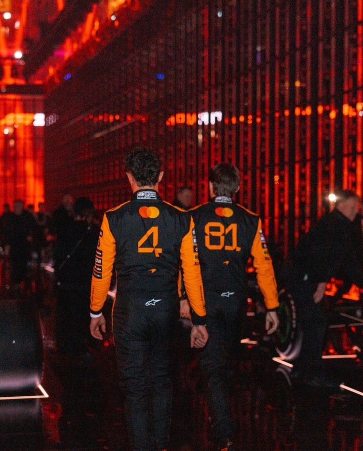 2025 F1 Racing Costume Worn by Lando Norris & Oscar Piastri Explicit Pro