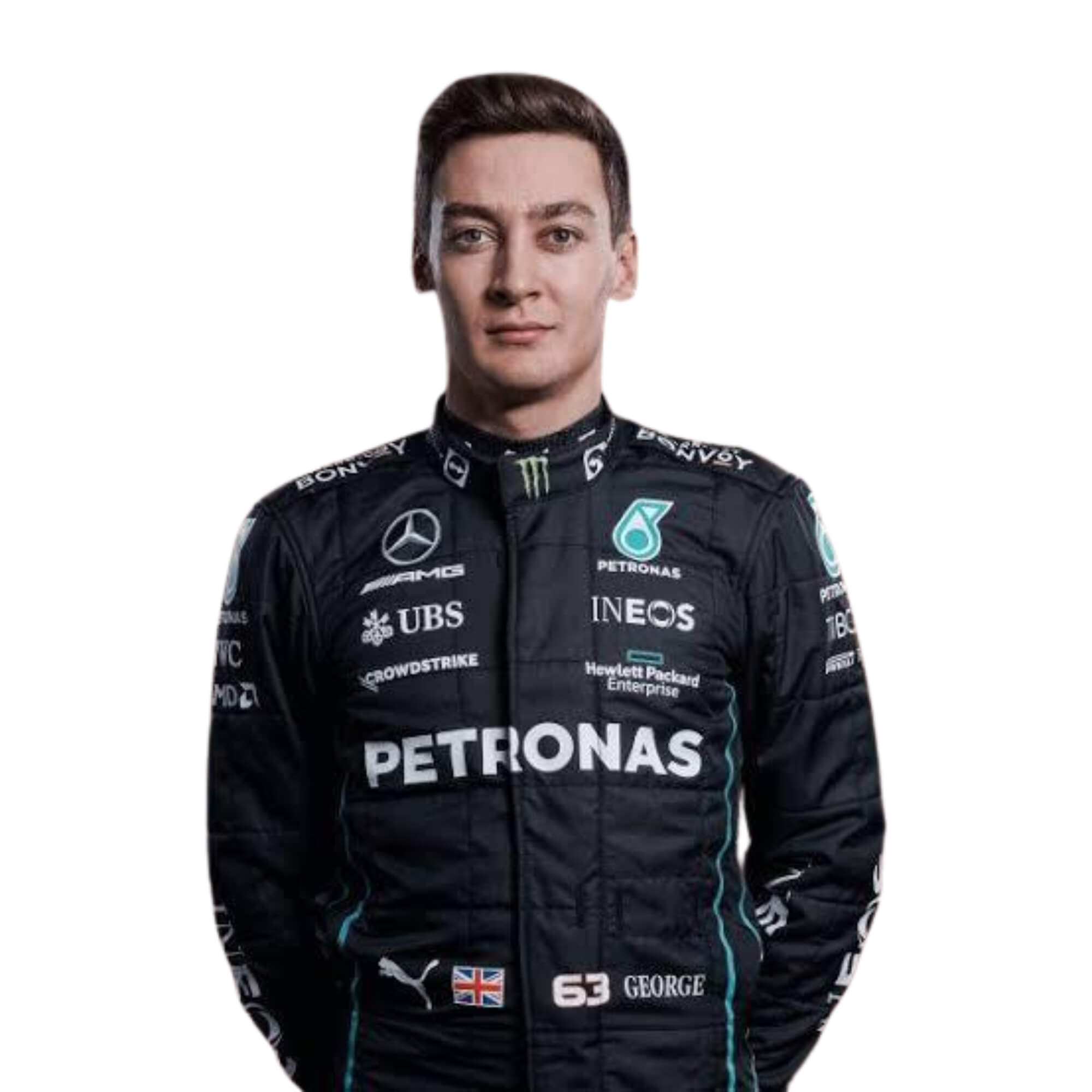 2022 George Russell F1 Racing Suit Secondary image