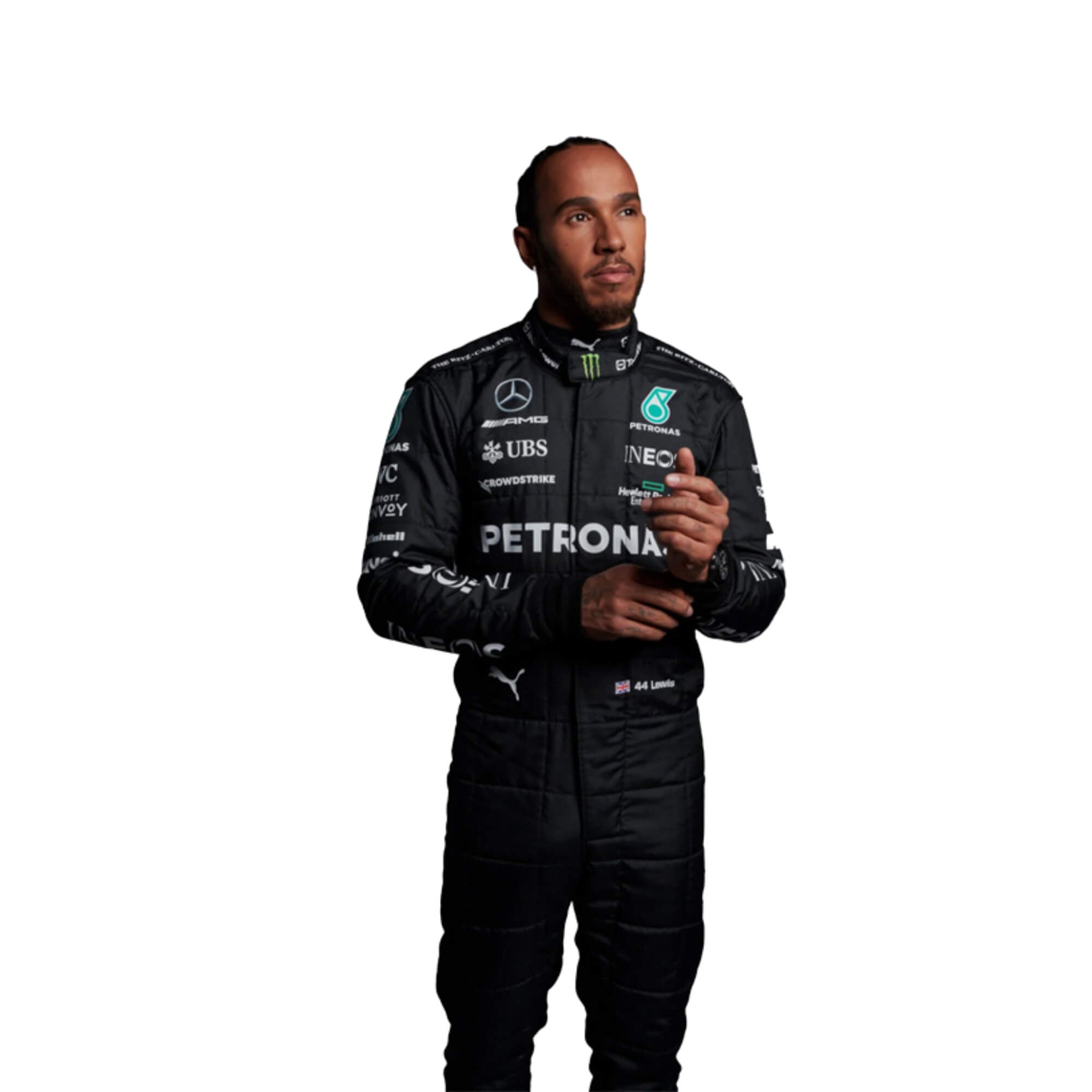 2023 Lewis Hamilton F1 Racing Suit Secondary image