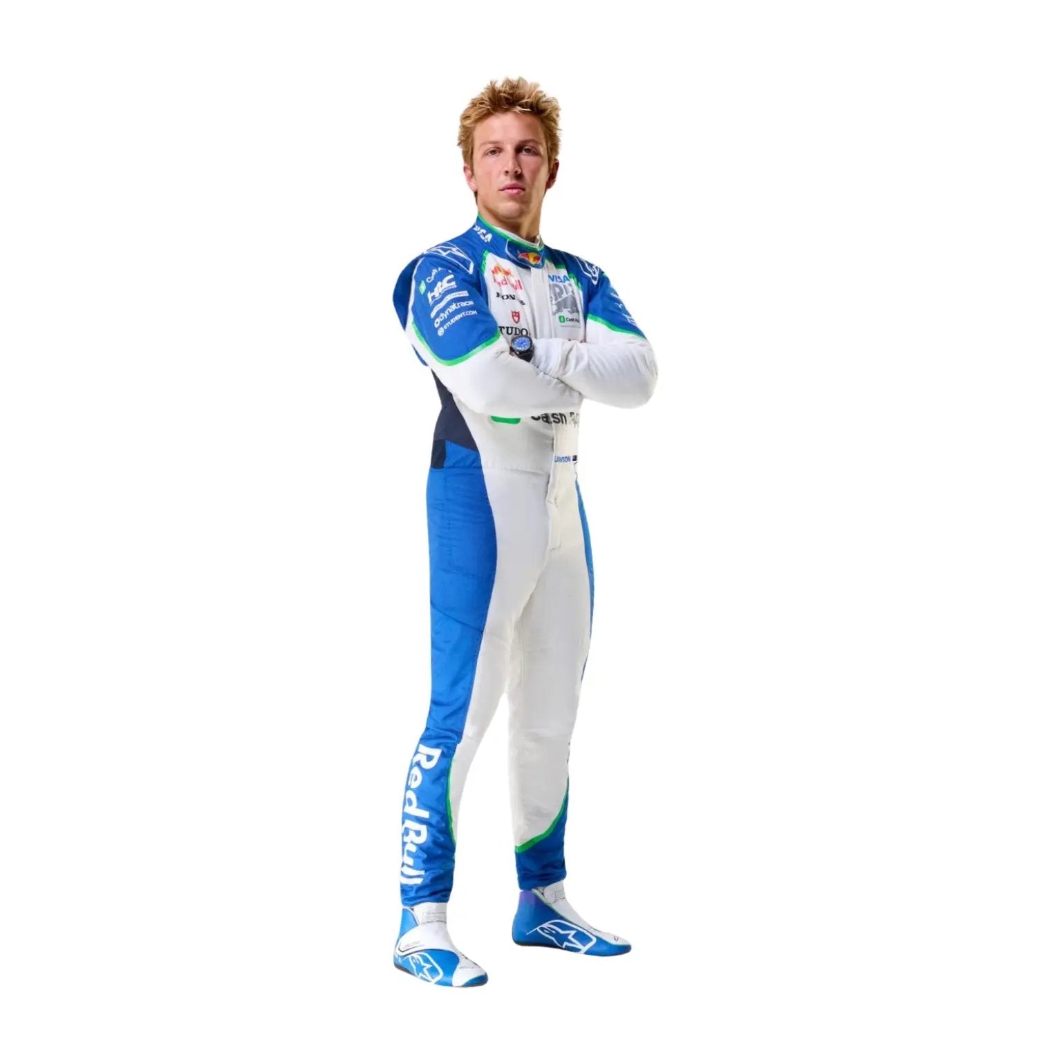 Liam Lawson 2025 Visa Cash App Edition F1 Race Suit Secondary image