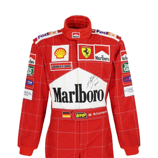 2002 Michael Schumacher F1 Racing Suit Explicit Pro