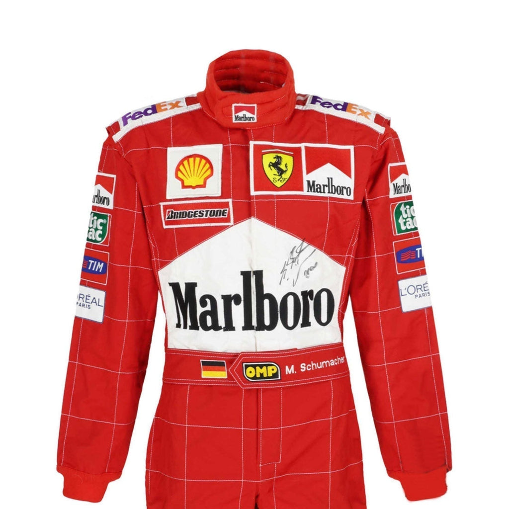 Michael Schumacher 2002 F1 Racing Suit Explicit Pro