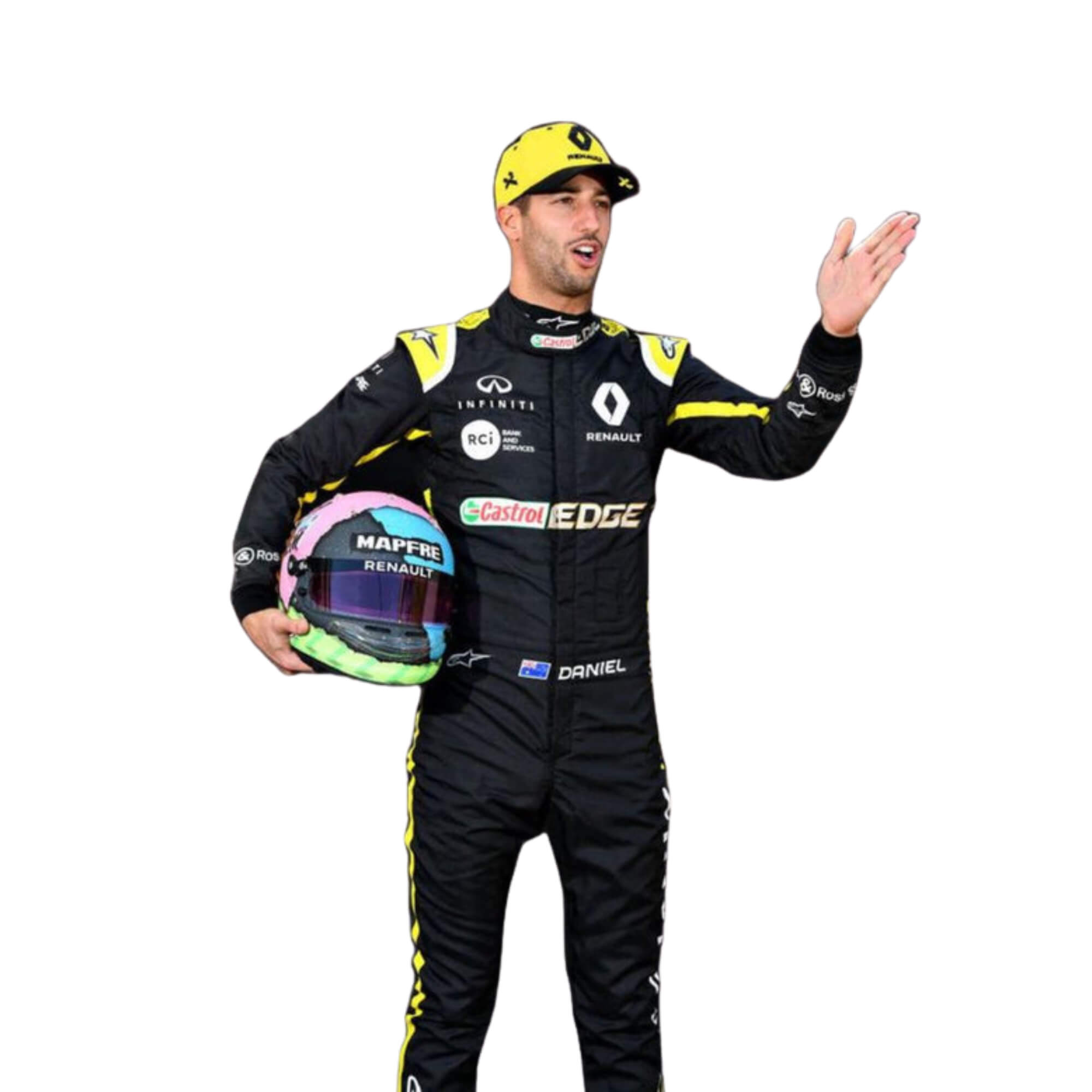 2019 Daniel Ricciardo F1 Racing Suit Secondary image