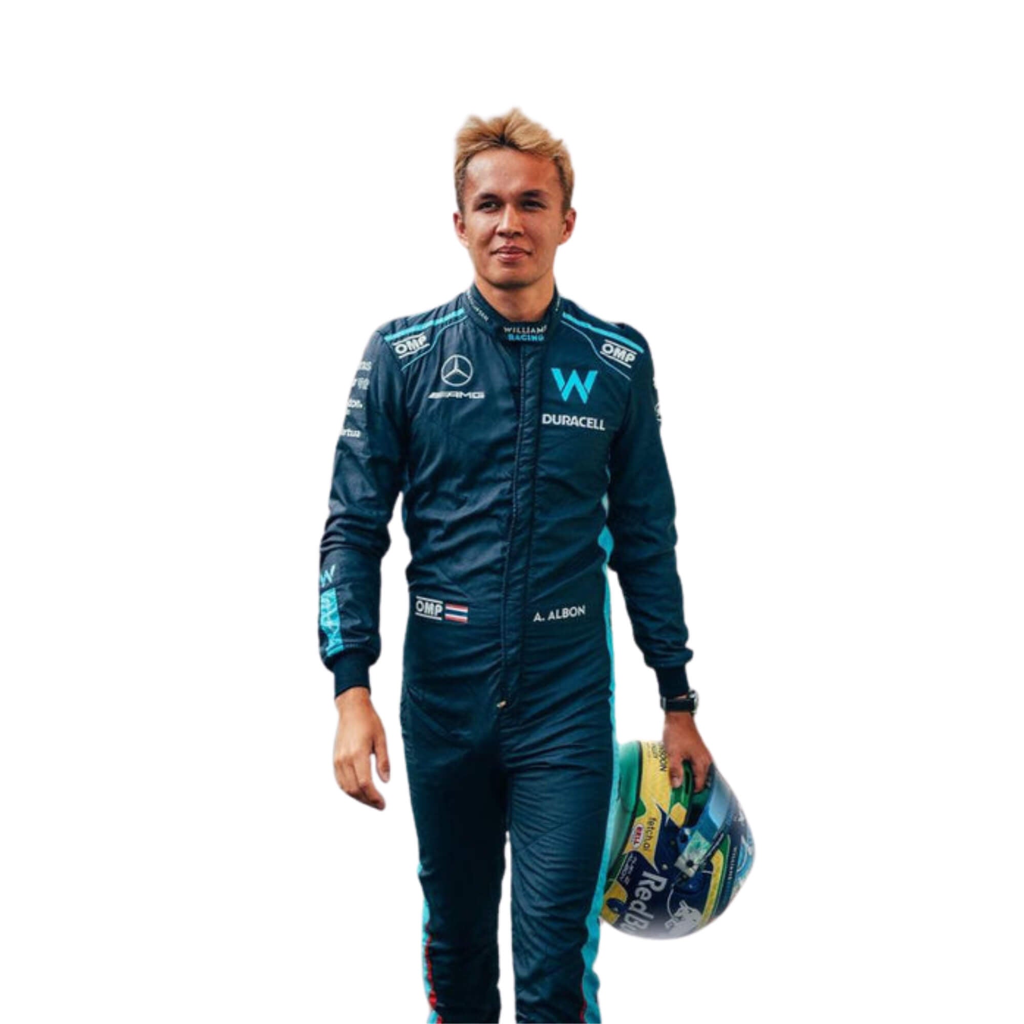 2022 Alexander Albon F1 Racing Suit Secondary image