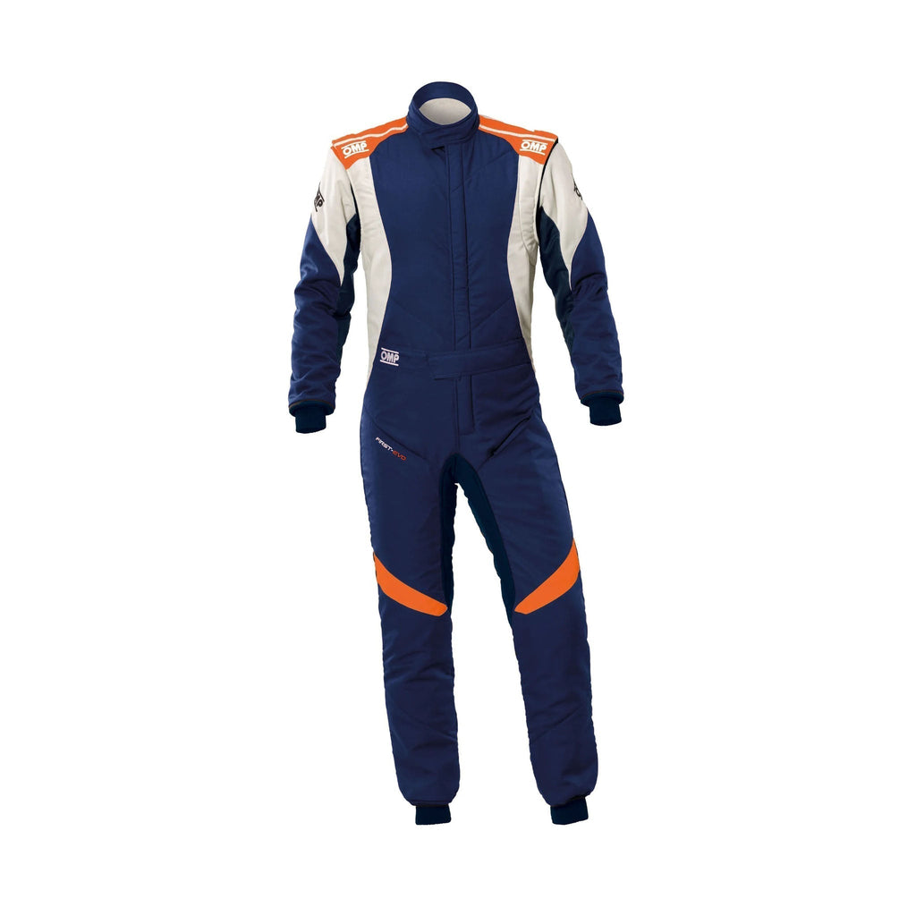 OMP Tecnica Evo Blue Racing Suit Explicit Pro