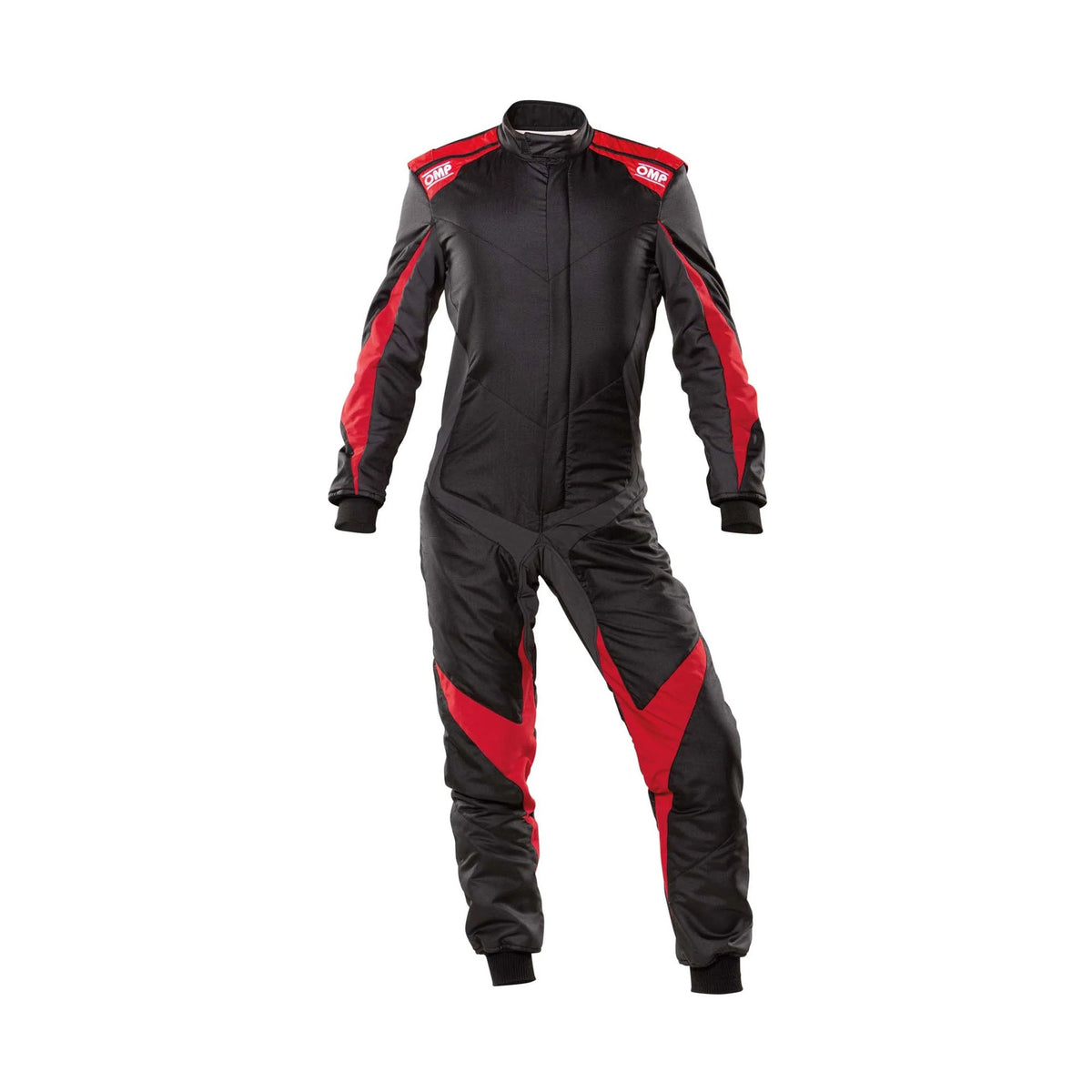 Black / Red OMP Tecnica Evo Racing Suit Explicit Pro Main image