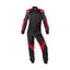 Black / Red OMP Tecnica Evo Racing Suit Explicit Pro