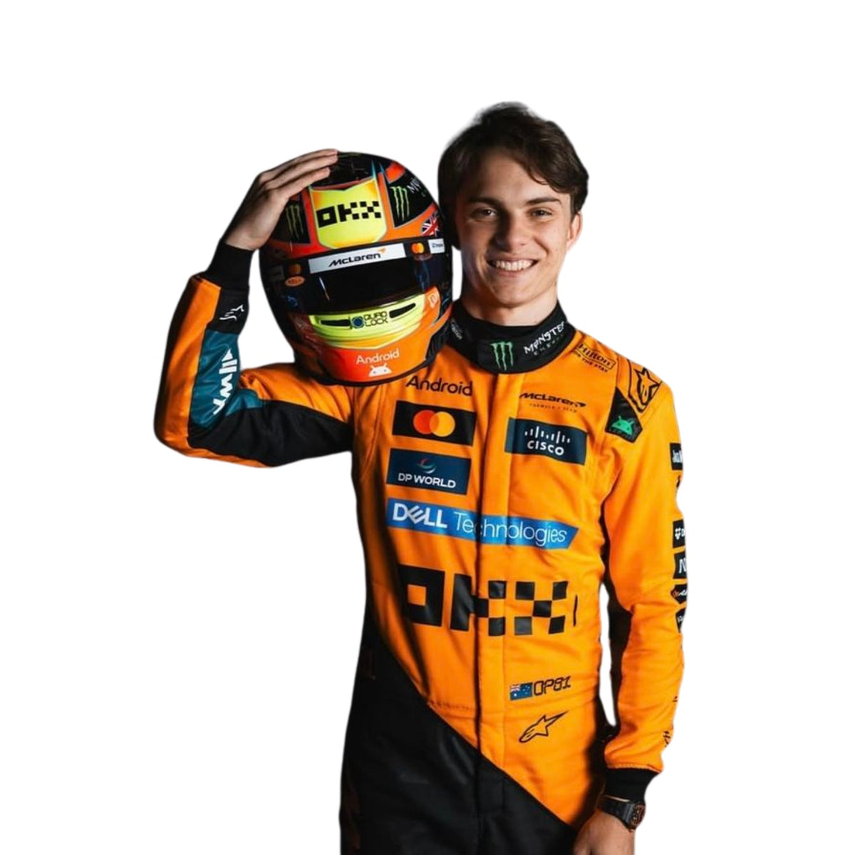 2025 F1 Racing Costume Worn by Lando Norris & Oscar Piastri Explicit Pro