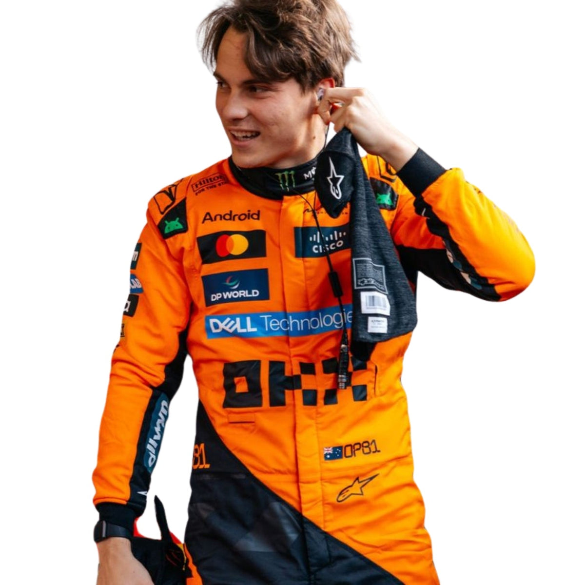 2025 F1 Racing Costume Worn by Lando Norris & Oscar Piastri Explicit Pro