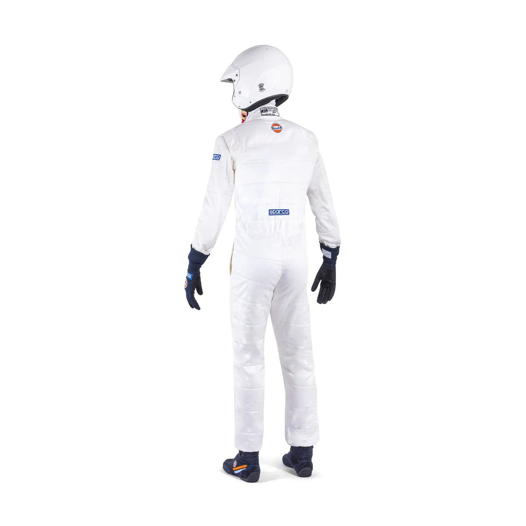 White Sparco Racing Costume Explicit Pro