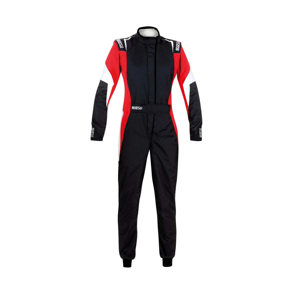 Black / Red Sparco Race Costume Explicit Pro