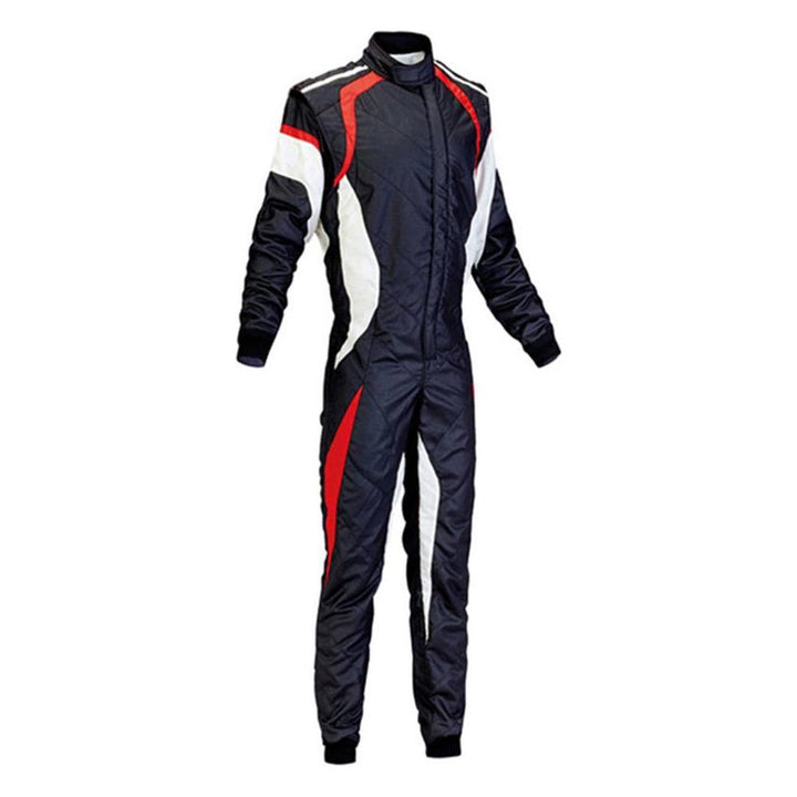 Black / White Kart Race Cordura One Piece suit Explicit Pro Main image