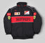 Front view of Black Ferrari F1 Racing Jacket - Explicit Pro
