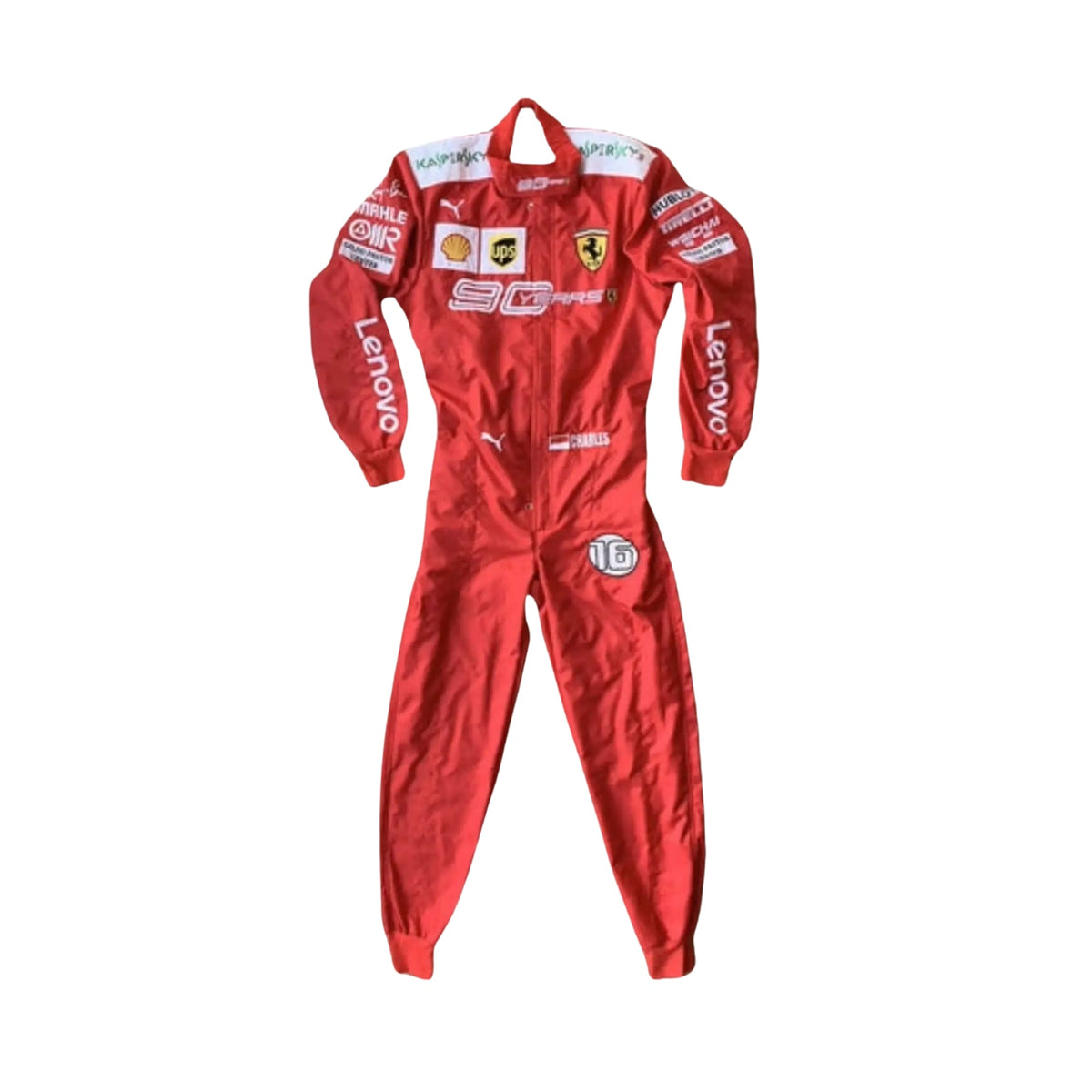 2019 Charles Leclerc Scuderia 90 years f1 Race Suit Explicit Pro