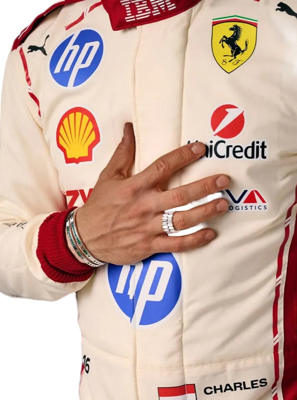 2026 Charles Leclerc Monaco GP F1 Racing Suit - Explicit Pro