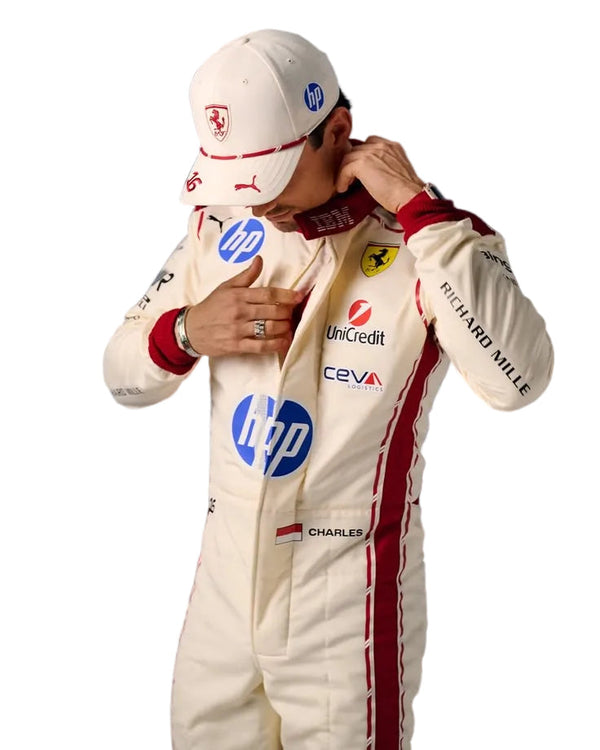 2026 Charles Leclerc Monaco GP F1 Racing Suit - Explicit Pro